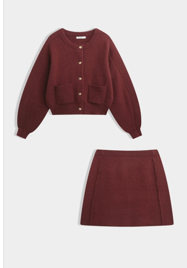 Trui en rok set